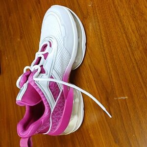 Michael Kors Pink and white shoes